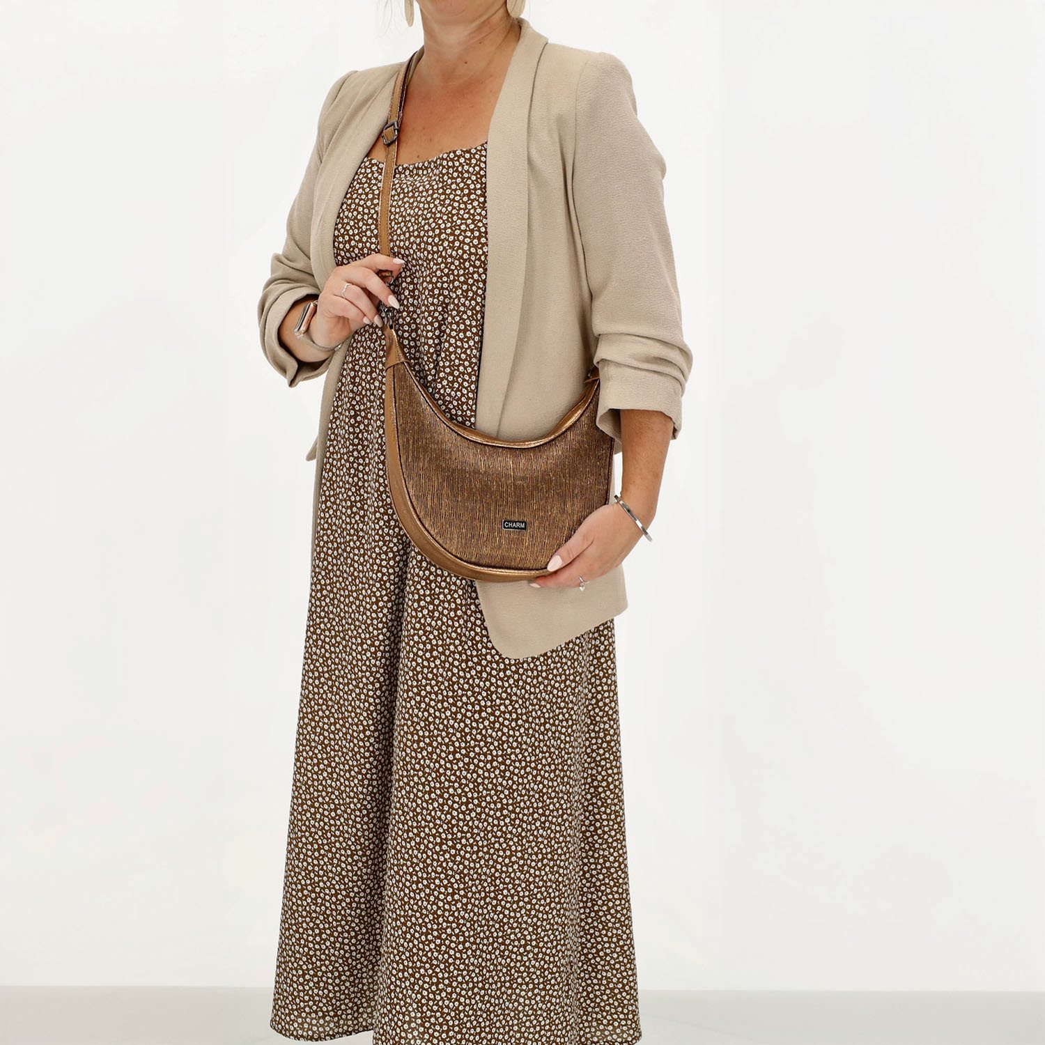 Charm London Kingsway Shoulderbag bronze