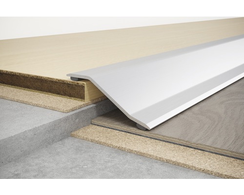 SKANDOR verstelprofiel, zilver geanodiseerd, zelfklevend, 15x40x900 mm