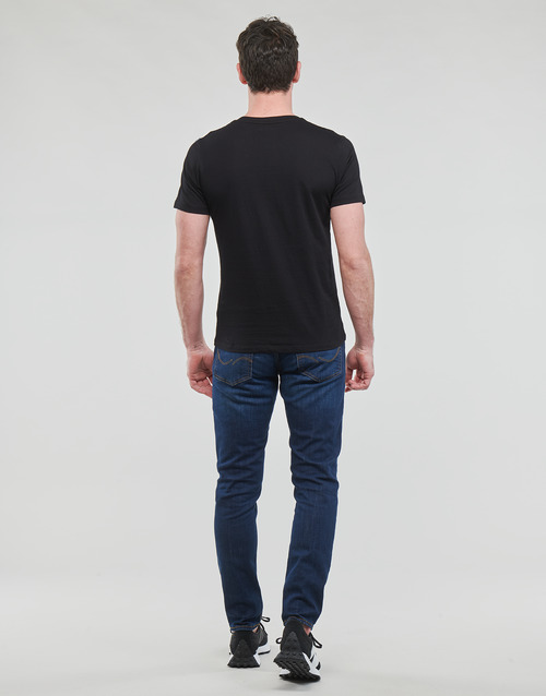 Jack & Jones - JJATLAS TEE SS CREW NECK - Noir