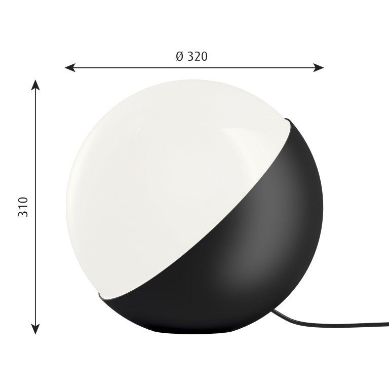 Louis Poulsen VL Studio vloerlamp zwart