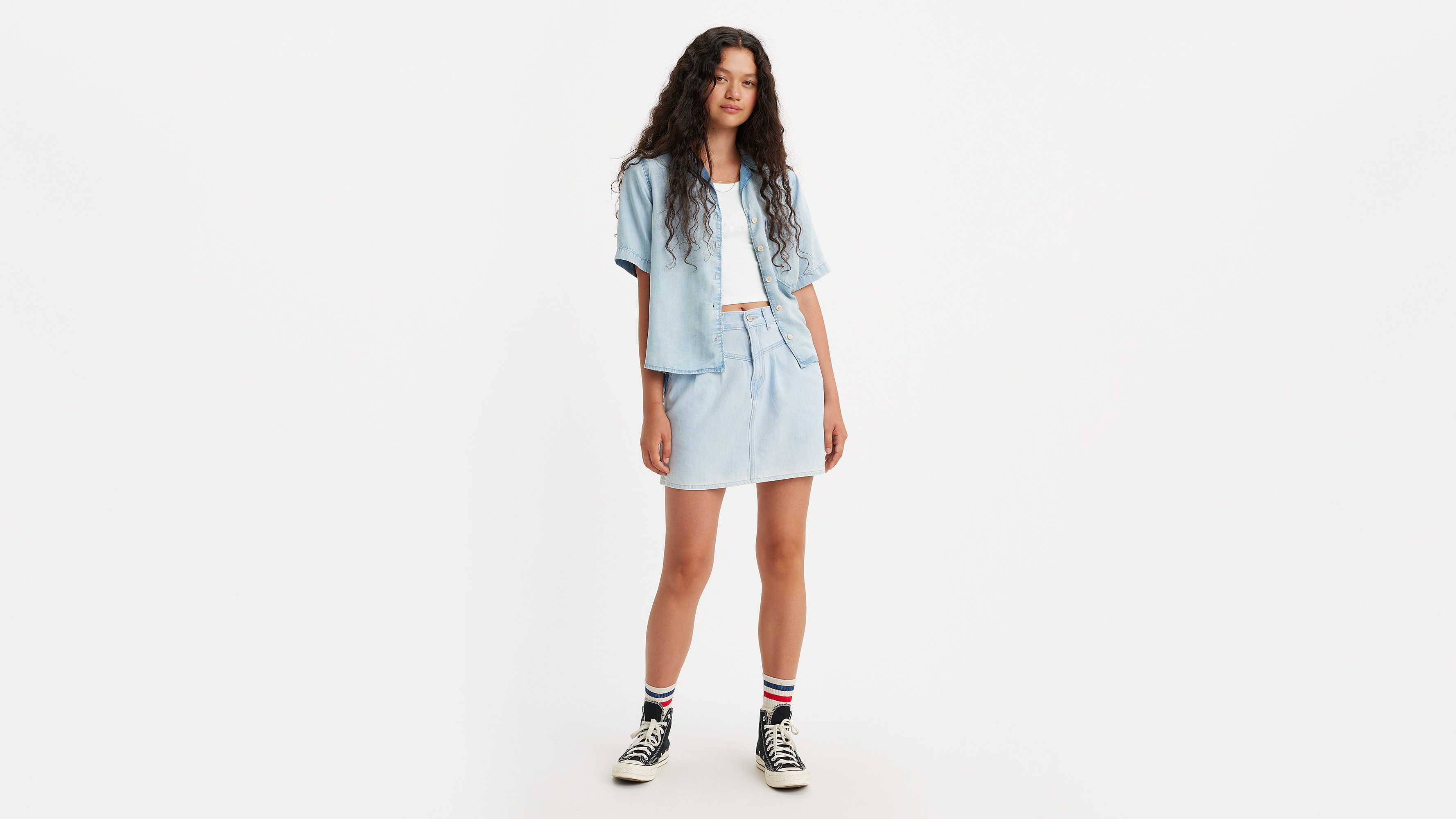 Jupe Lightweight - Poole Party - Bleu