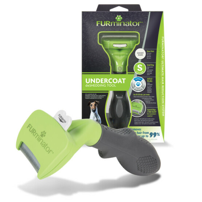 Brosse FURminator pour chien à poils courts