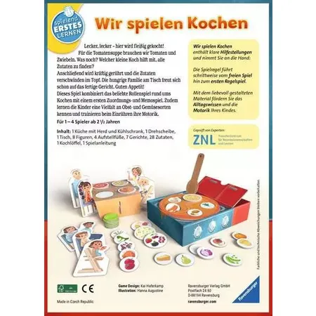 Ravensburger Wir spielen Kochen