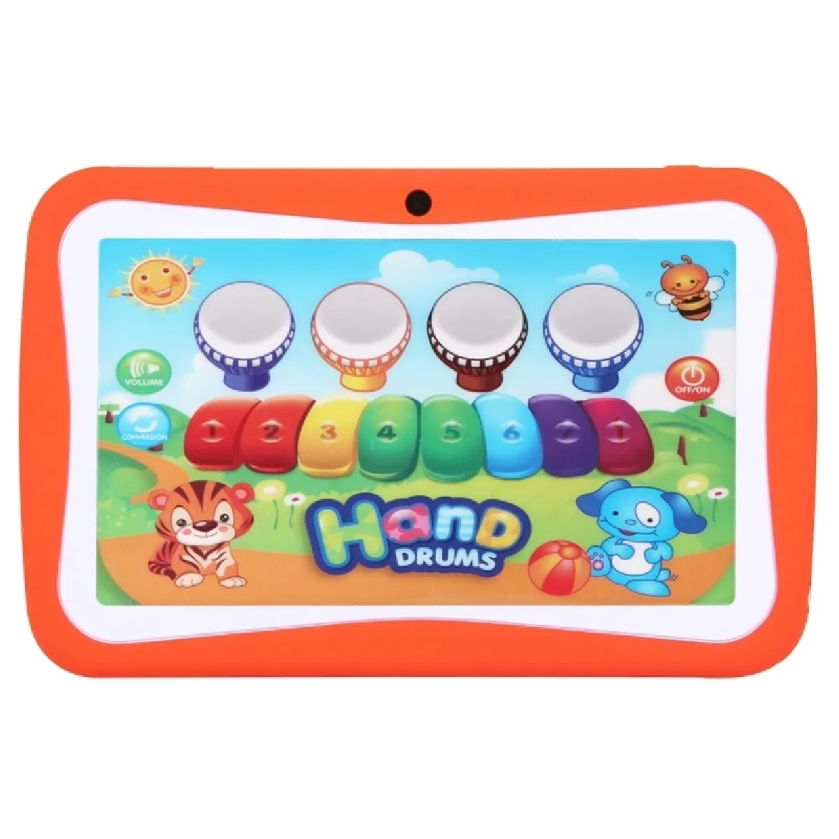 Wewoo HSD-7009 - 7 pouces - 8 Go - Orange