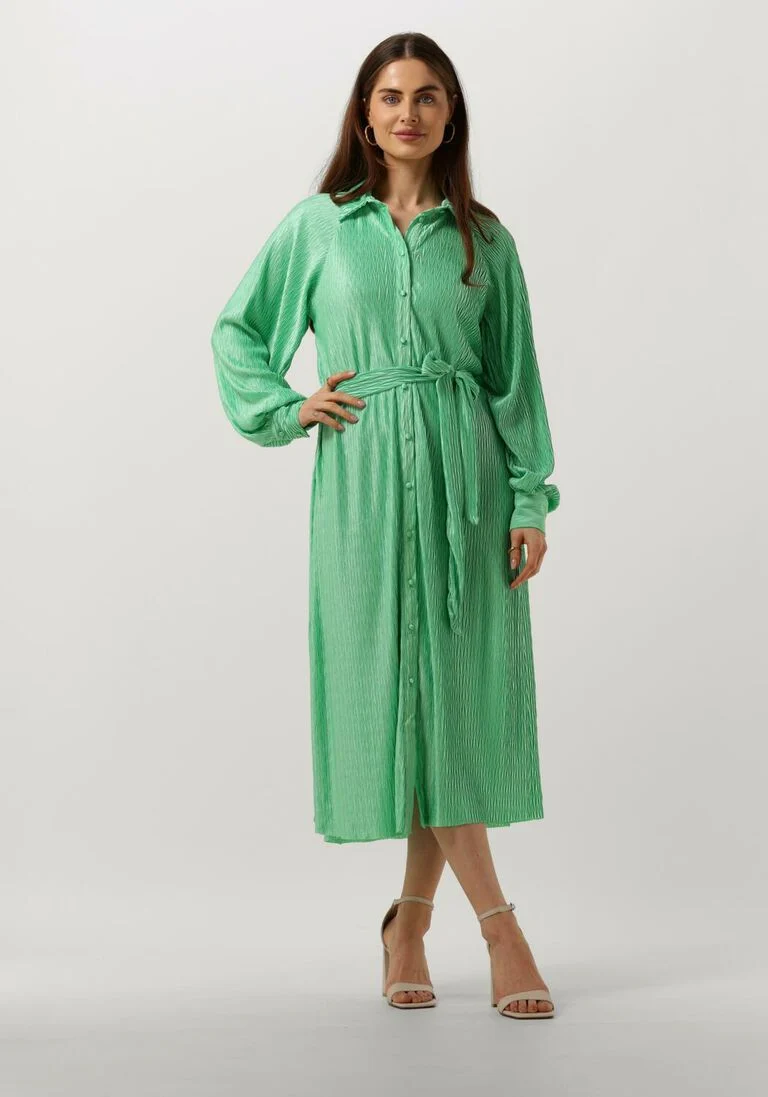 Y.A.S. groene y.a.s. midi jurk yasomira ls midi dress s