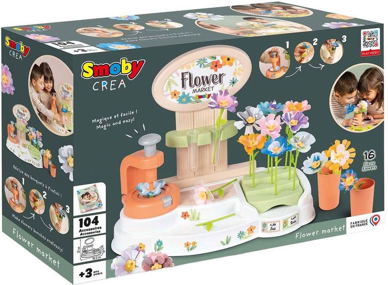 Smoby - Bloemenmarkt - Accessoires - Creatief Spel