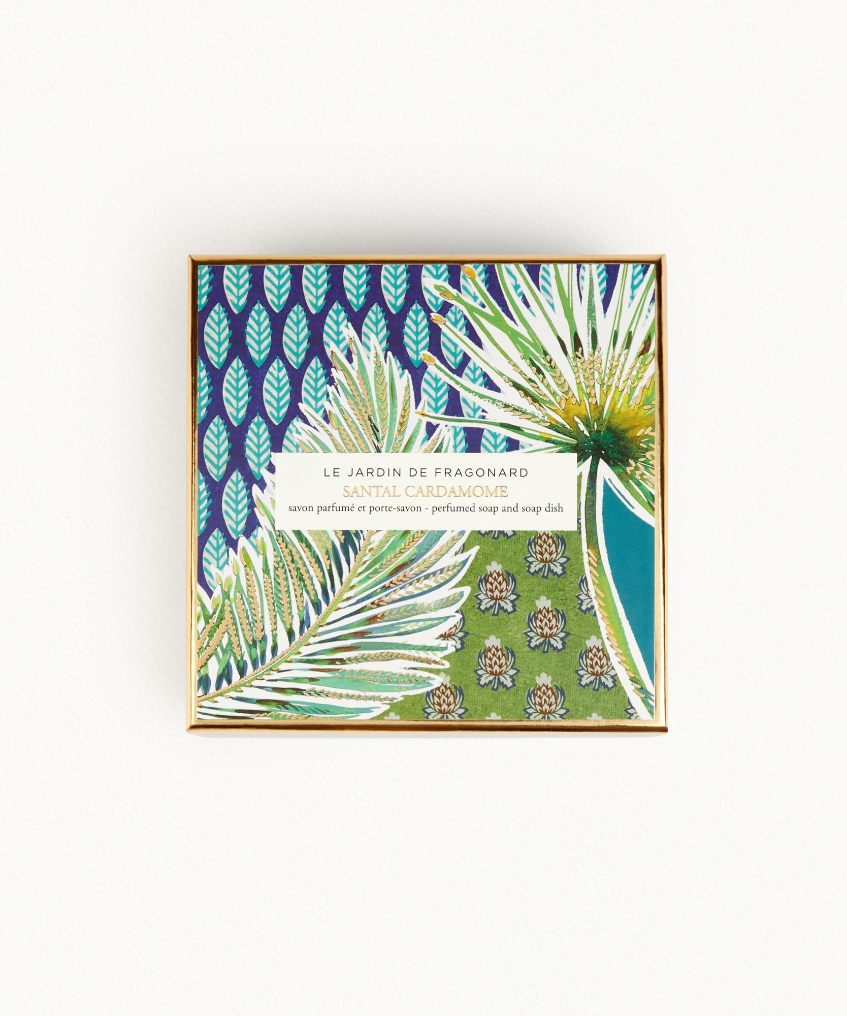 Santal Cardamome  Savon & porte savon - 150 g