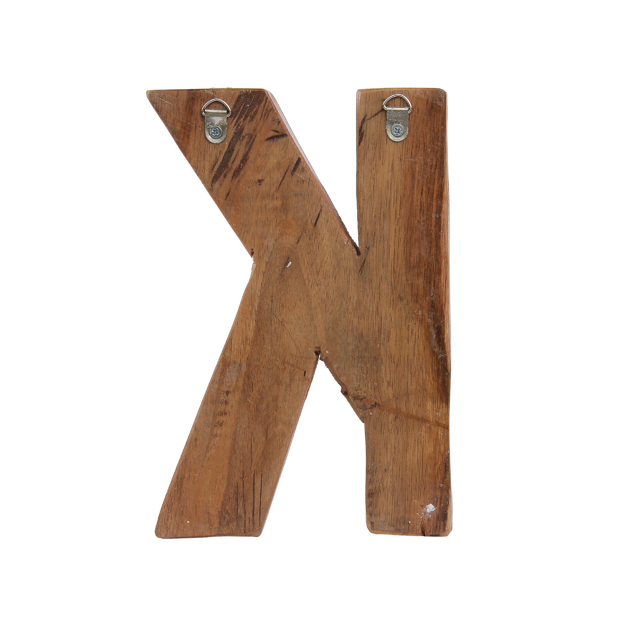 Holzbuchstabe 'K', mehrfarbig, T 2,5 cm, B 13 cm, H 19 cm von fischer's lagerhaus