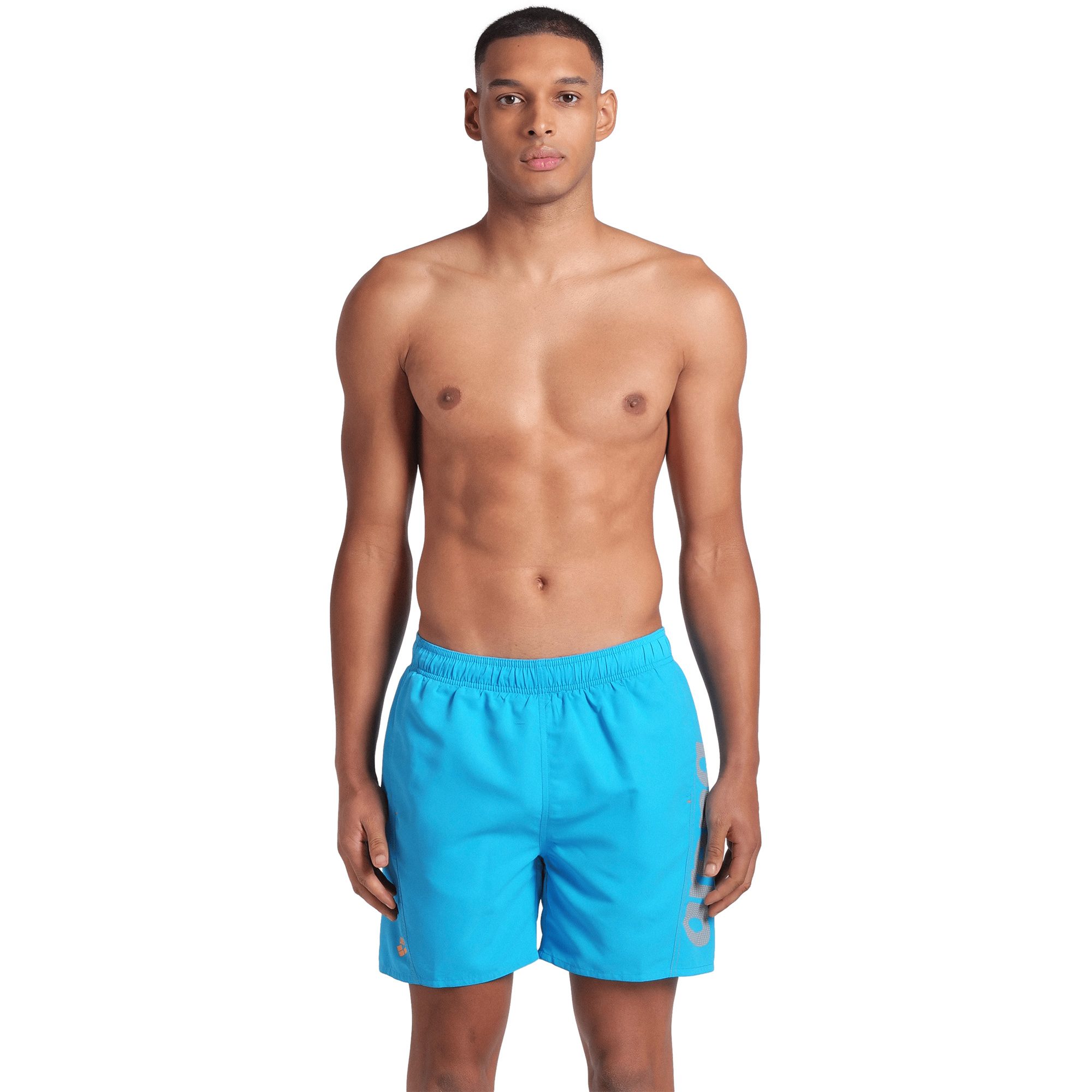 Arena Fundamentals Logo R Boxer Badeshorts Herren turquoise