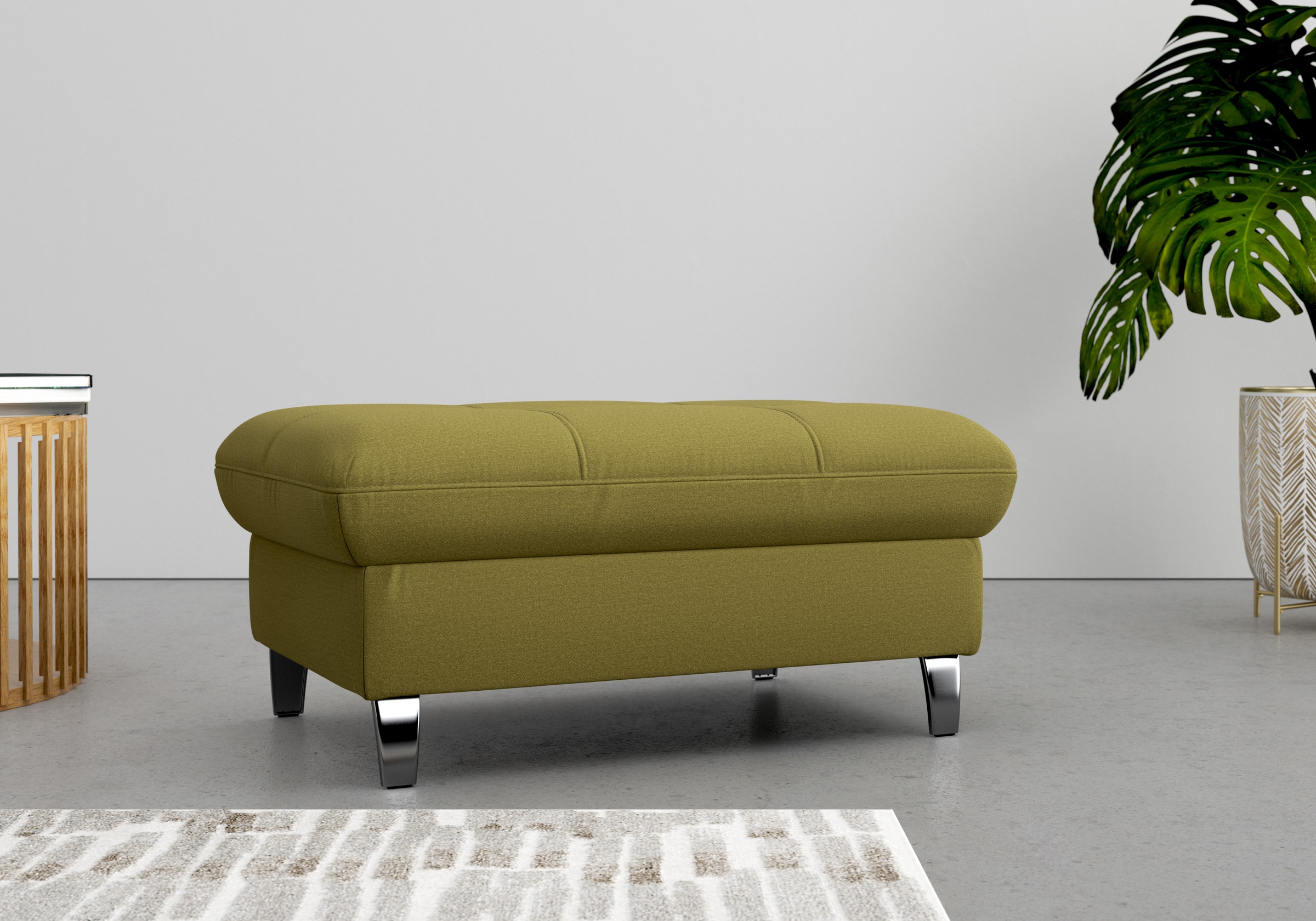 sit&more Stauraumhocker »Maggiore« mit Stauraum und modernen Metallbeinen