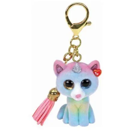 Ty Mini Boos Katzen Heather Anhänger, 9 cm