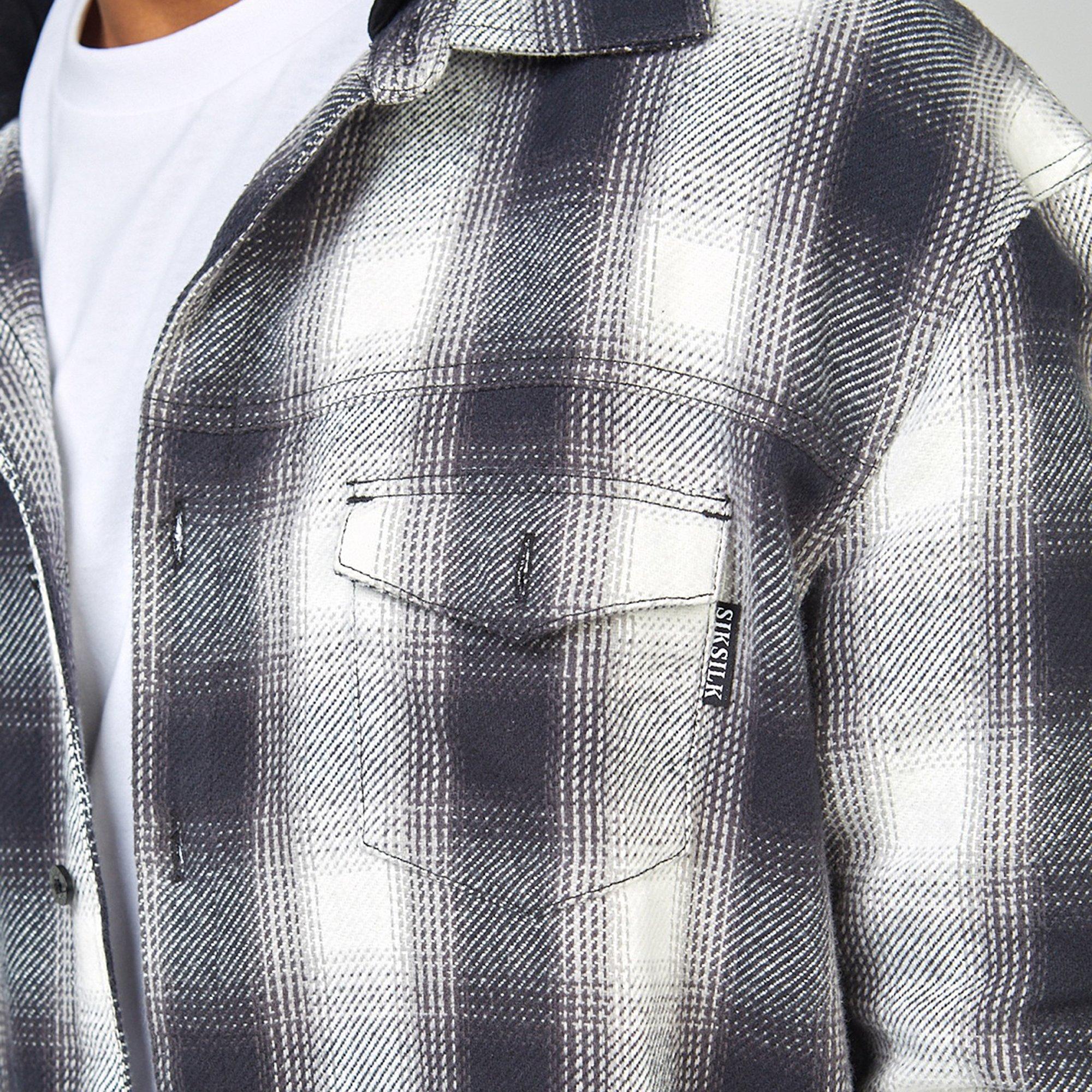 SikSilk Plaid Hoodie