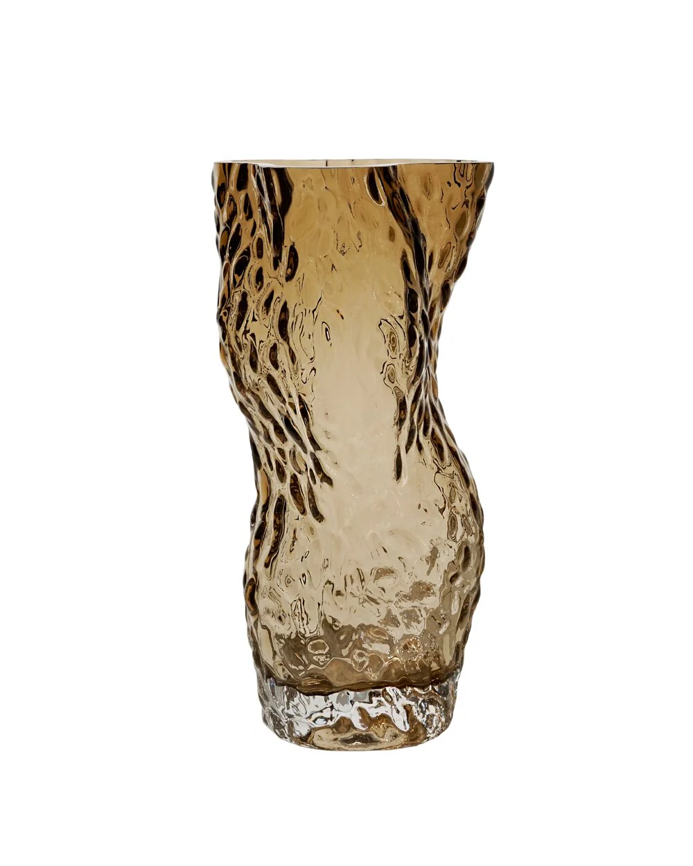 Hein Studio  Ostrea Rock Glass vase - Smoke