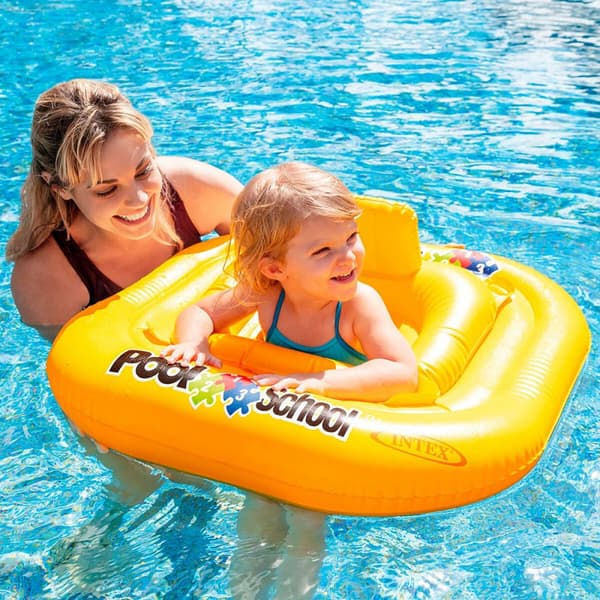Babyflytende Intex Gul 79 x 23 x 79 cm (12 enheter)