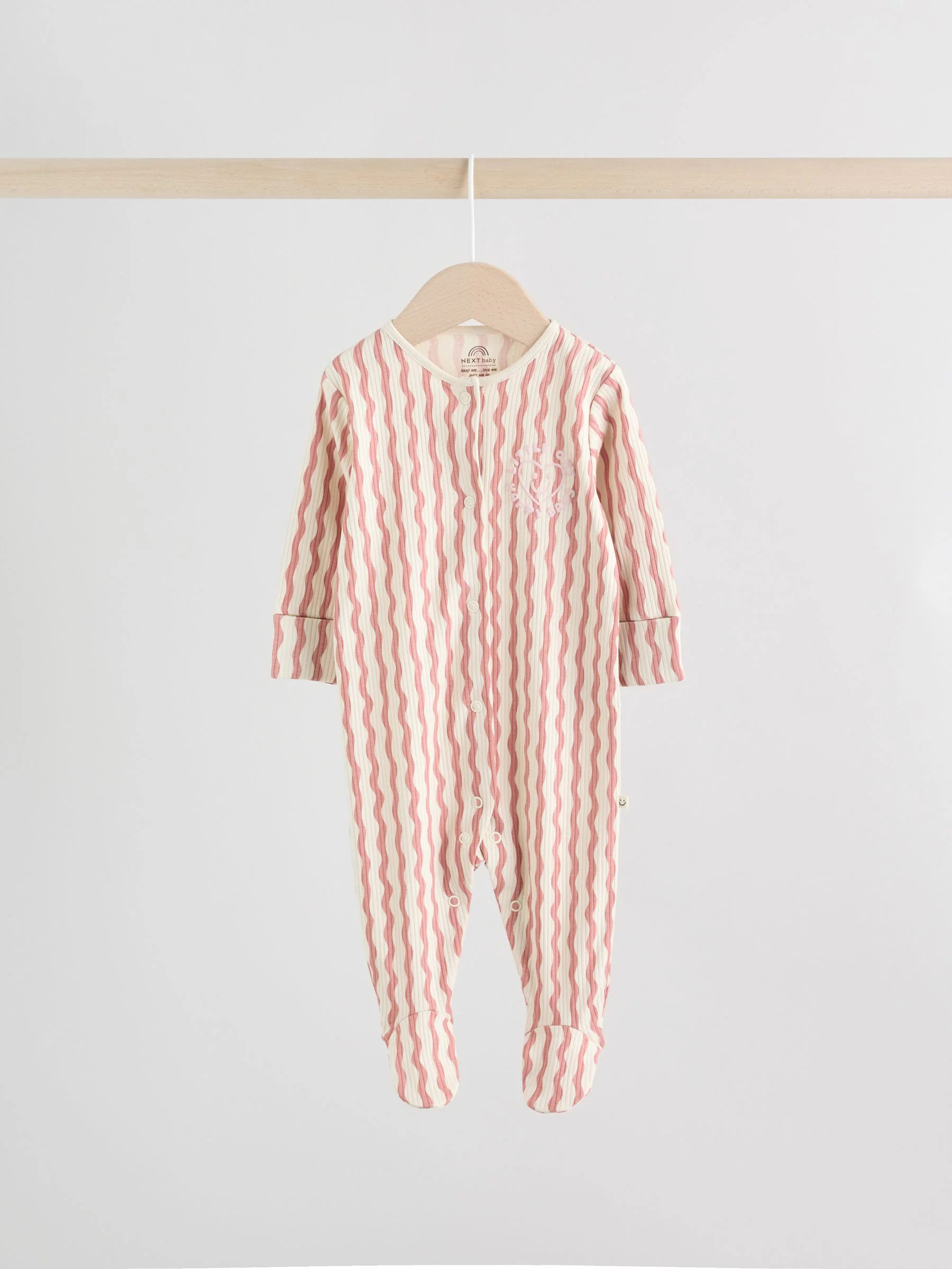 Multi Coloured Checkerboard - Verpakking van 3 babypyjama's (0 mnd-2 jr)