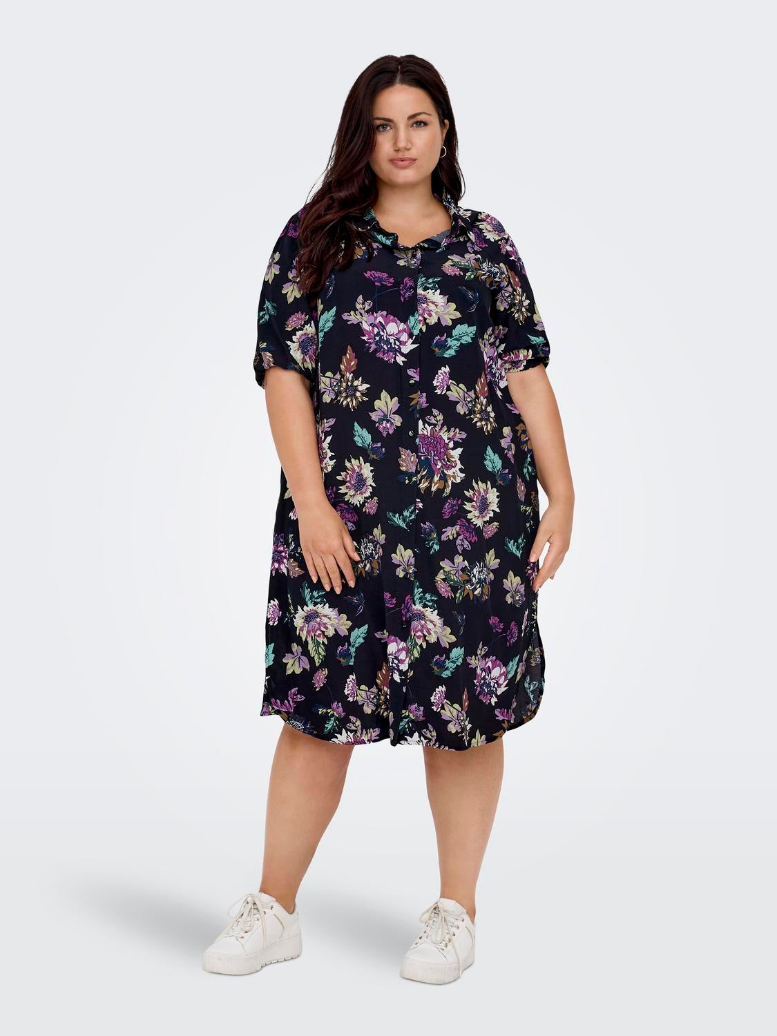 CARANTONA Langes Kleid Black