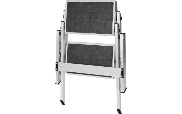 Berger Doppel Trittstufe Klappbar Aluminium (Höhe 40 cm)