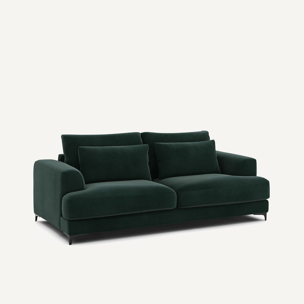 AM.PM<br>Sofá-cama de 3 lugares em veludo, Marsile
