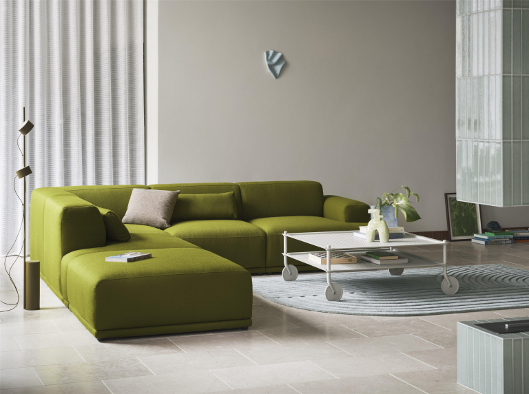 Muuto Relevo vloerkleed 300x200 Sage Green