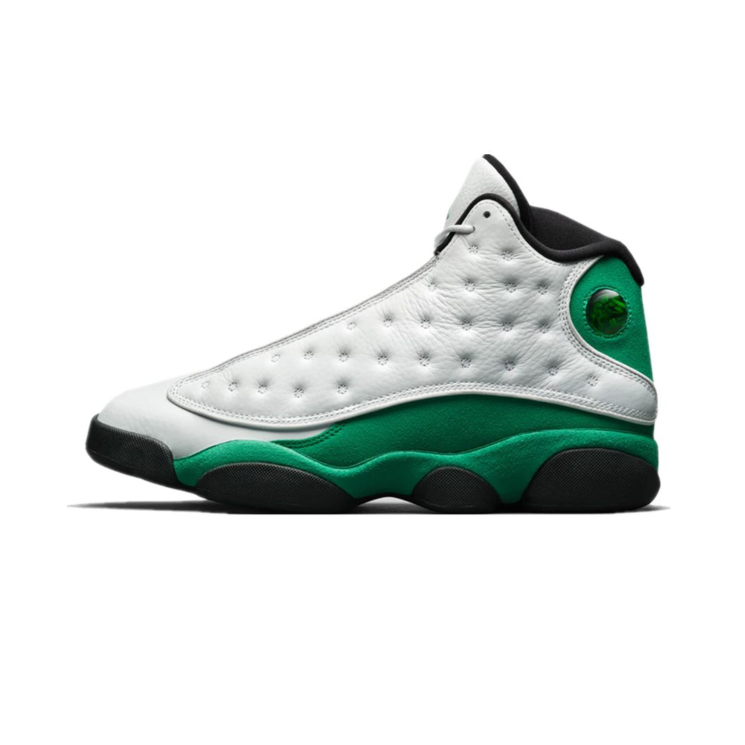 Jordan 13 Retro White Lucky Green