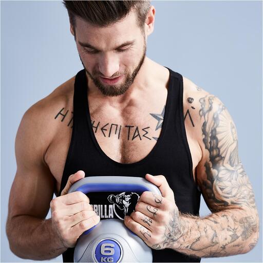 Kettlebell de vinil da Gorilla Sports