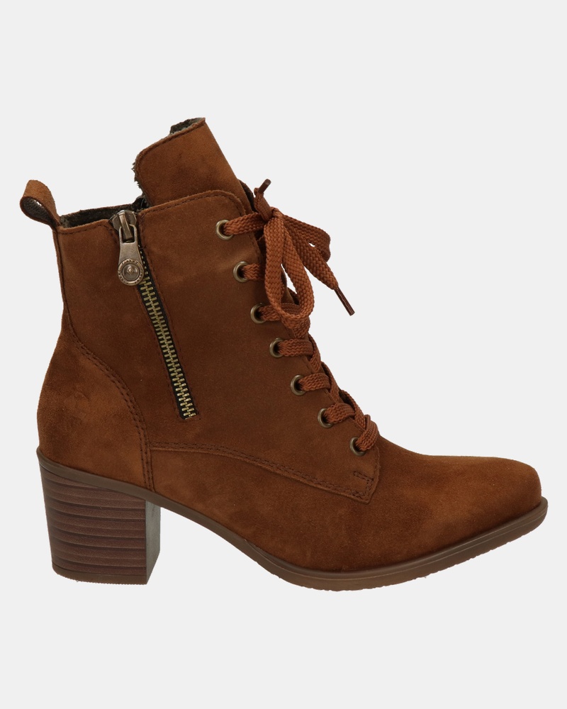 Rieker Veterboots  - cognac