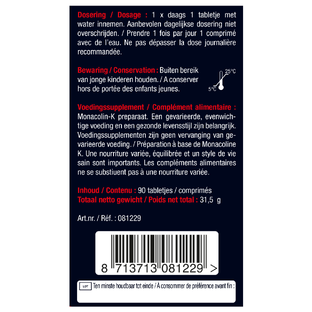 Lucovitaal Rode Gist Rijst Tabletten 90TB