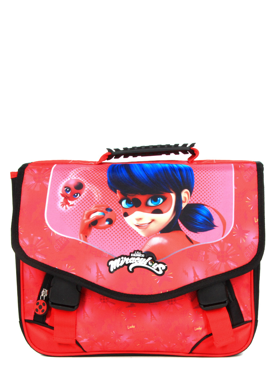Cartable Miraculous Coccinelle 38 cm