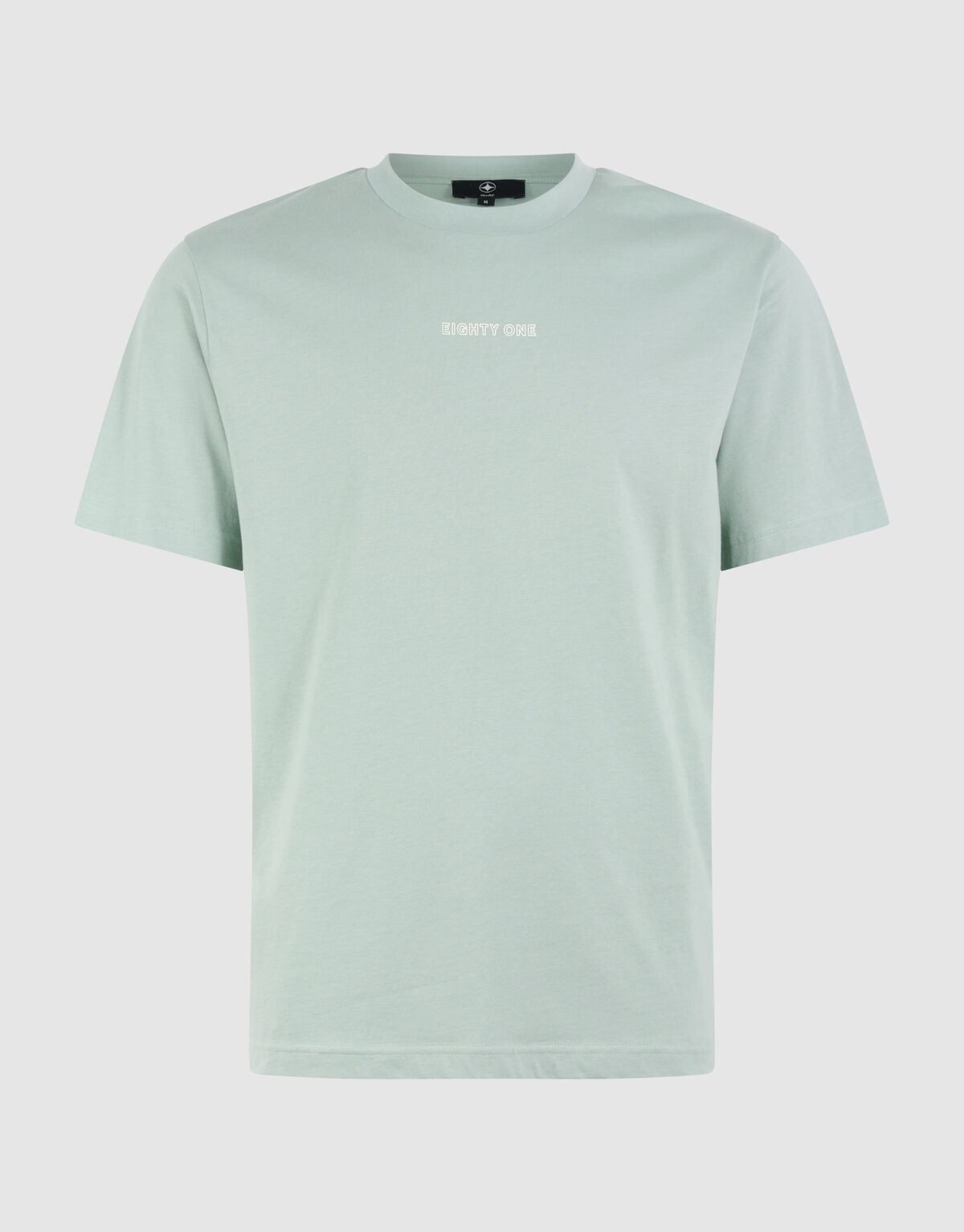 Eighty One Tekst T-shirt Lichtgroen