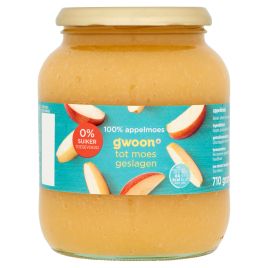 Gwoon  appelmoes 0% groot