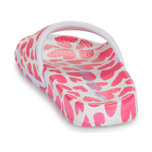 Agatha Ruiz de la Prada - FLIP FLOP CORAZONES - Blanc / Rose