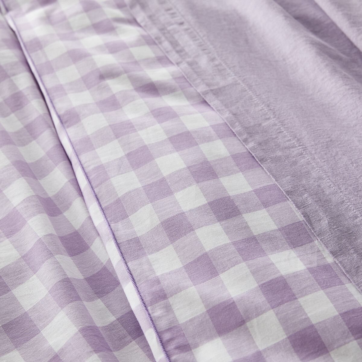 LA REDOUTE INTERIEURS<br>Capa de edredão em algodão, violeta Veldi