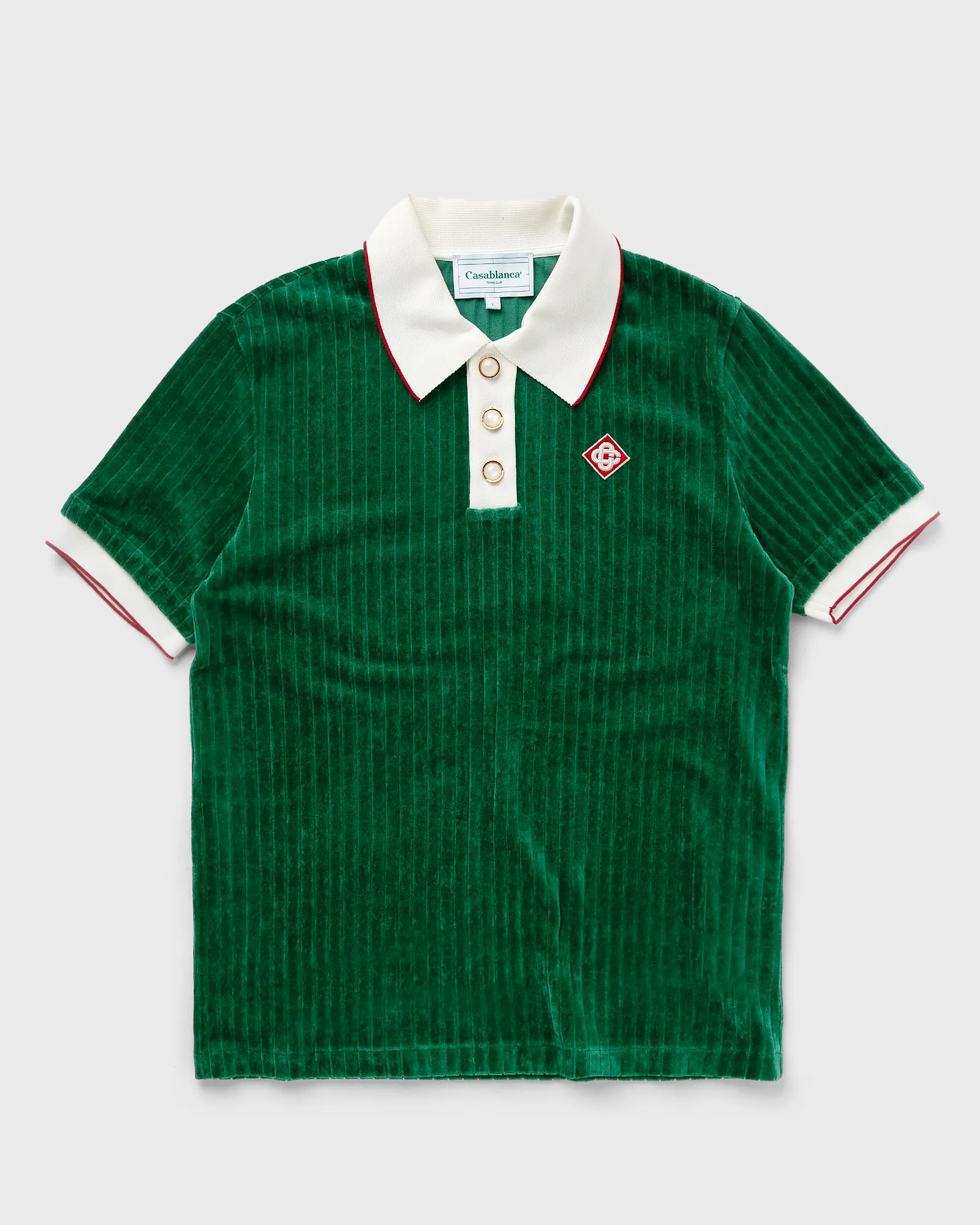 Casablanca RIB VELOUR POLO