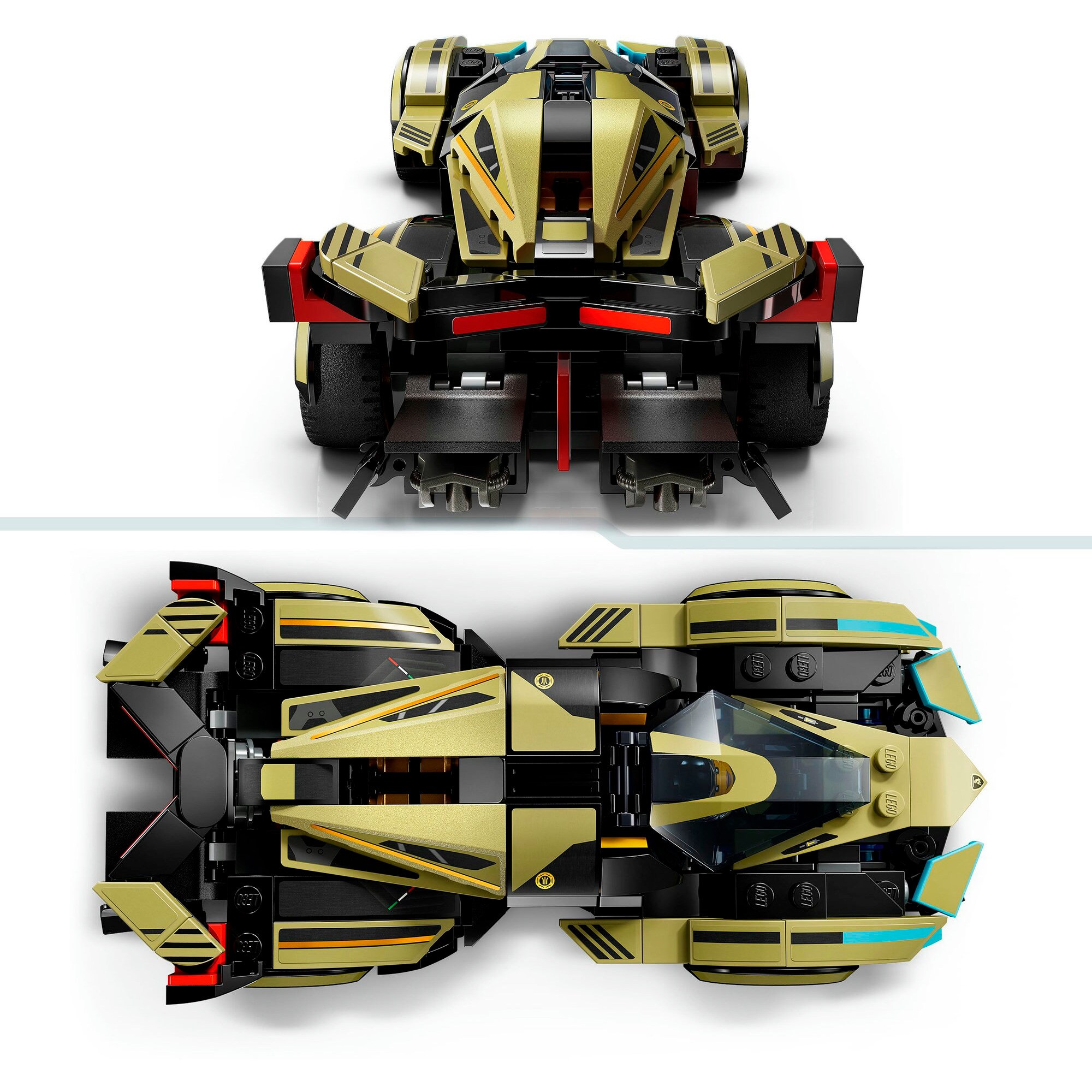LEGO Konstruktionsspielzeug Speed Champions Lamborghini Lambo V12 Vision GT Supersportwagen