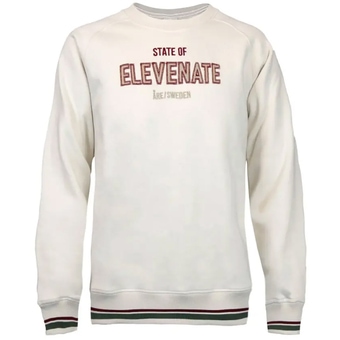 Elevenate Authentic Langarmshirt Ecru Damen