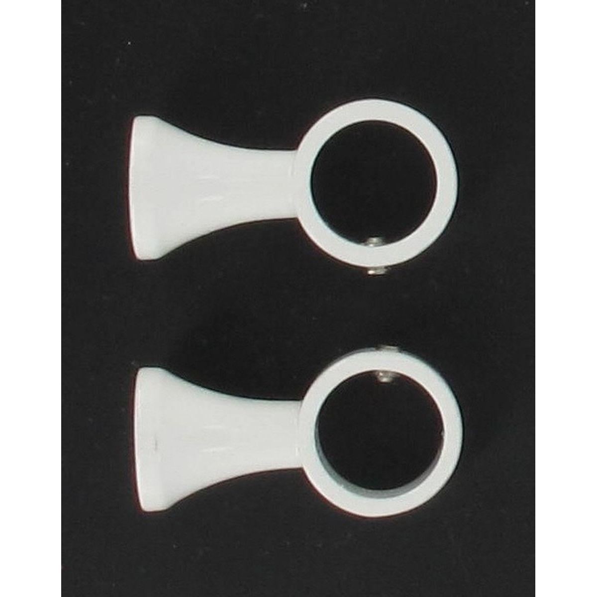 SUPPORT SIMPLE D16 X 2 BLANC