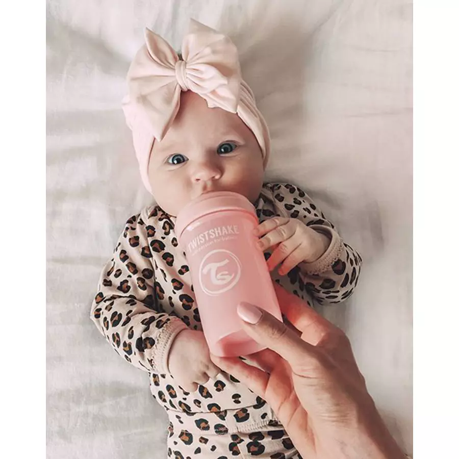 TWISTSHAKE Babyflasche Anti-Kolik 180 ml pastell rosa