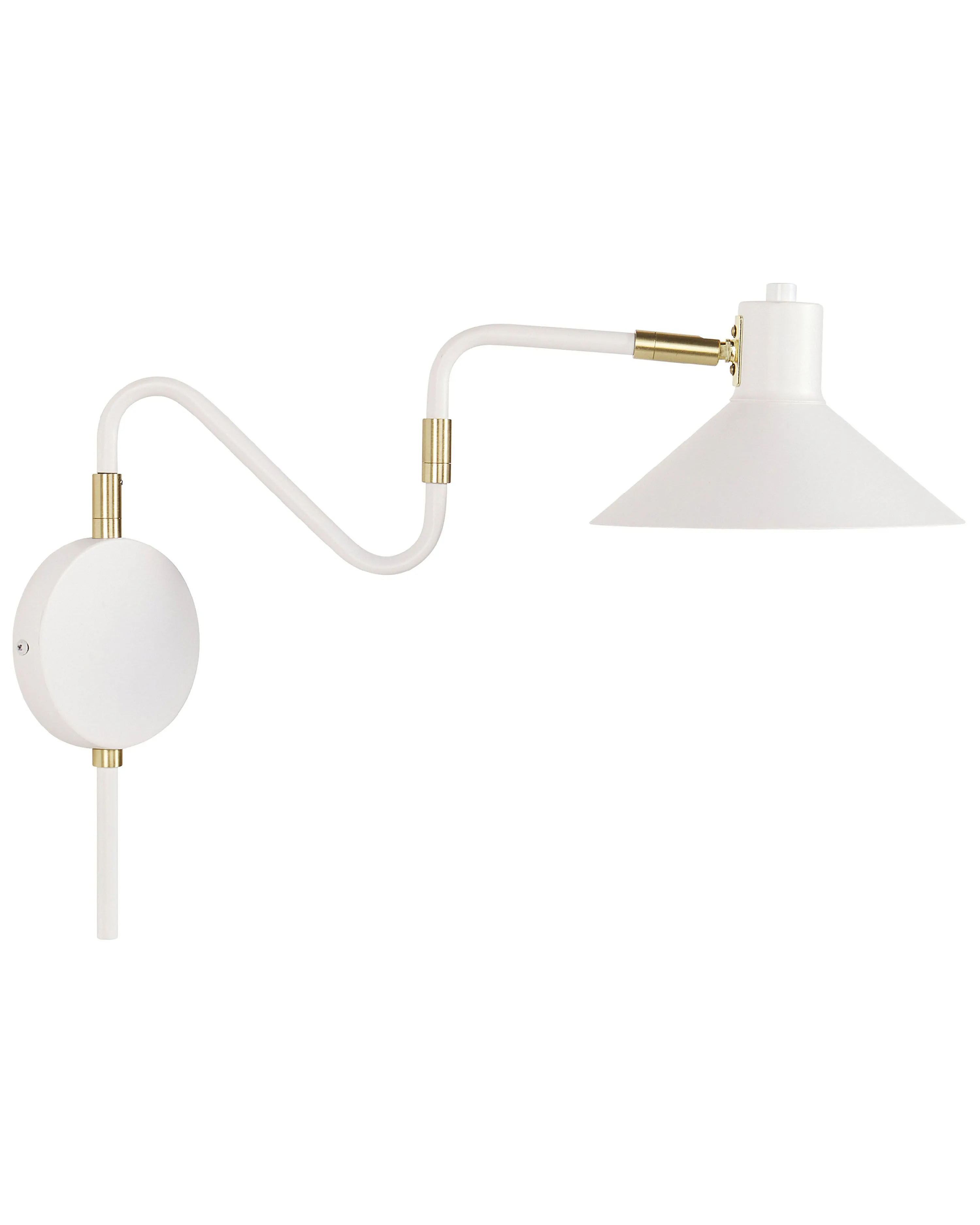 Wandlamp BALIEM verstelbaar Metaal Wit