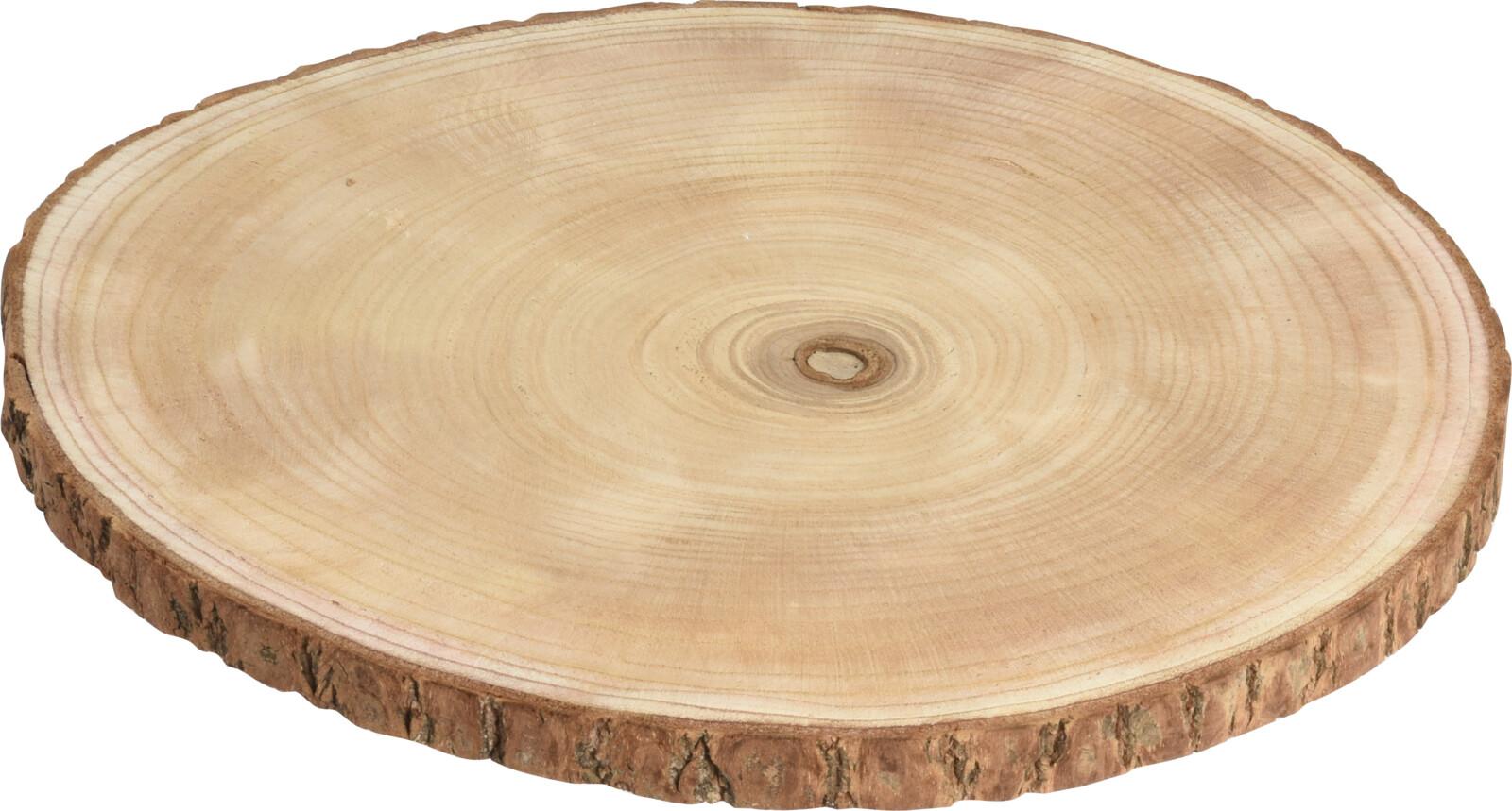 SOUS ASSIETTE BOIS 35X2CM