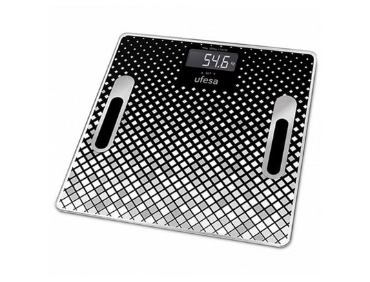 UFESA - Balance Num?rique de Salle de Bain BE1855 Negro (30 X 30 cm)