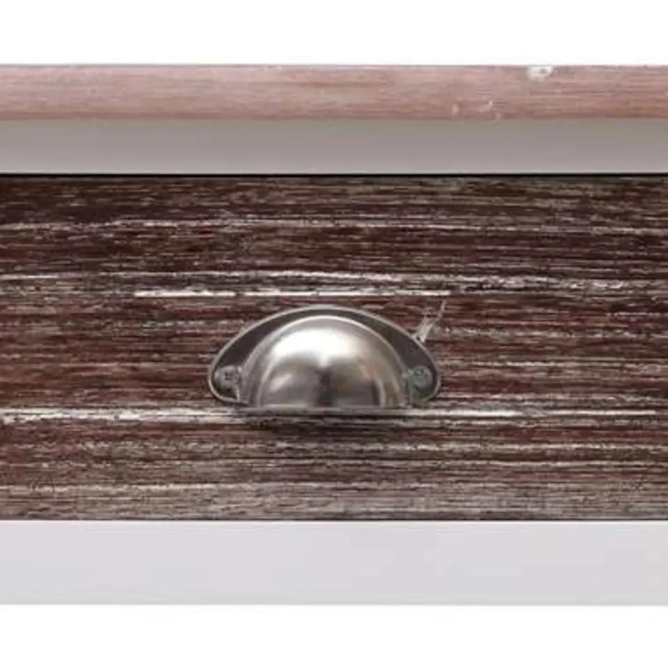 vidaXL - Wandtafel - Bruin - Hout
