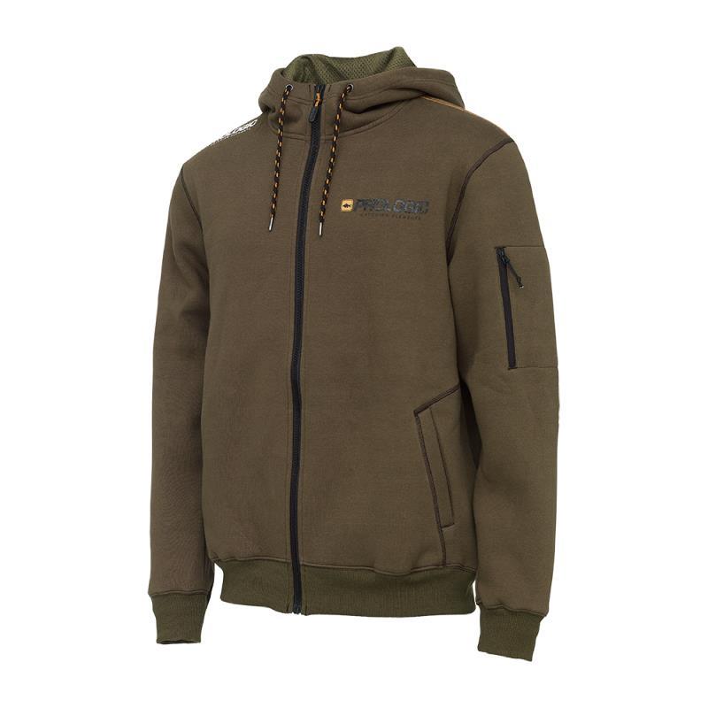 Sweat Homme Prologic Carpio Zip Hoodie - Vert