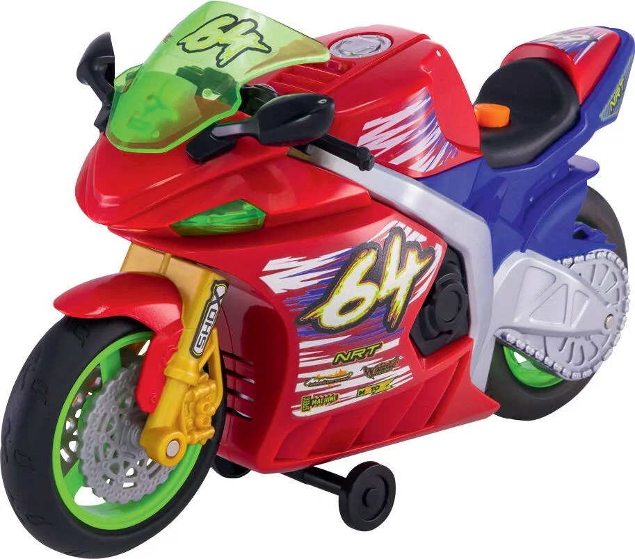 MA SUPERBE MOTO LUMIERES ET SONS