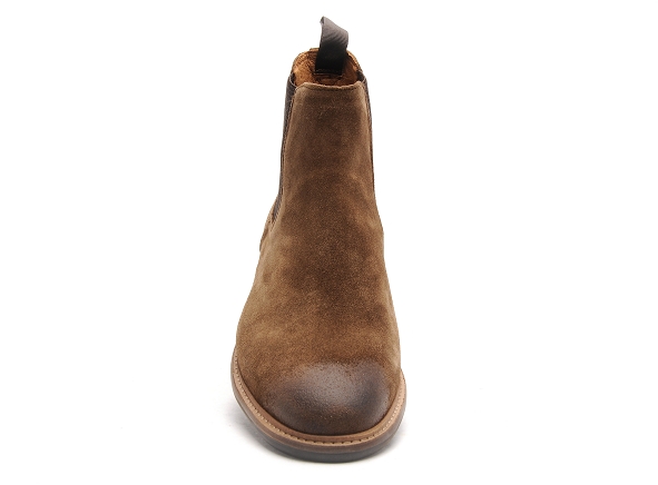 Schmoove boots bottine homme pilote chelsea marron
