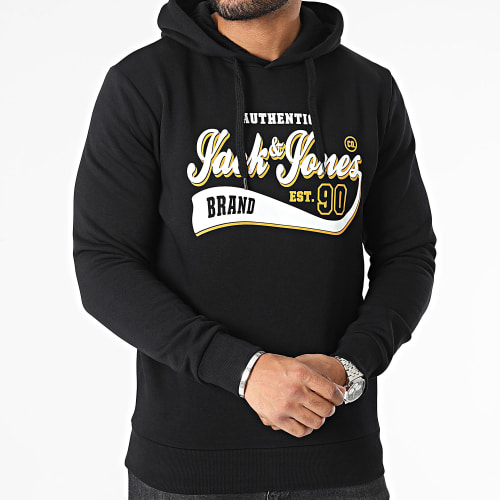 Sweat Capuche Logo Noir
