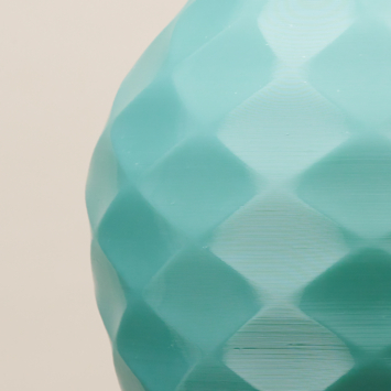 Philips 3D printed hanglamp Droplet Three turquoise 31,8x21,5 cm (hxb)