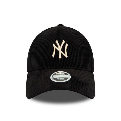 New Era Cord 9FORTY New York Yankees Cap, Black