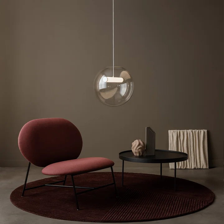 Northern - Reveal LED-Pendelleuchte large, grau