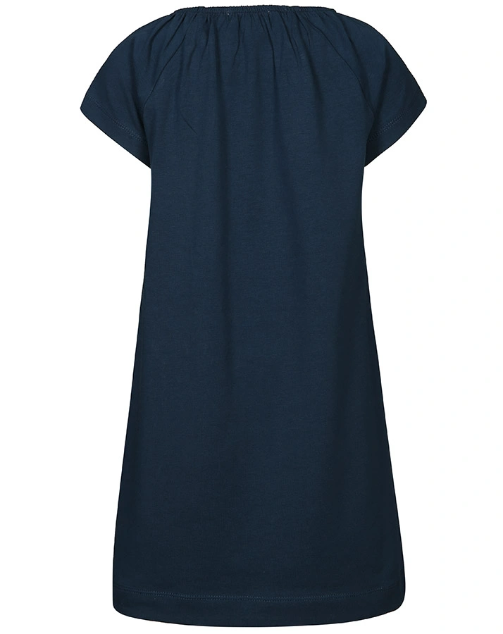 Kurzarm-Kleid PUFFIN in dunkelblau