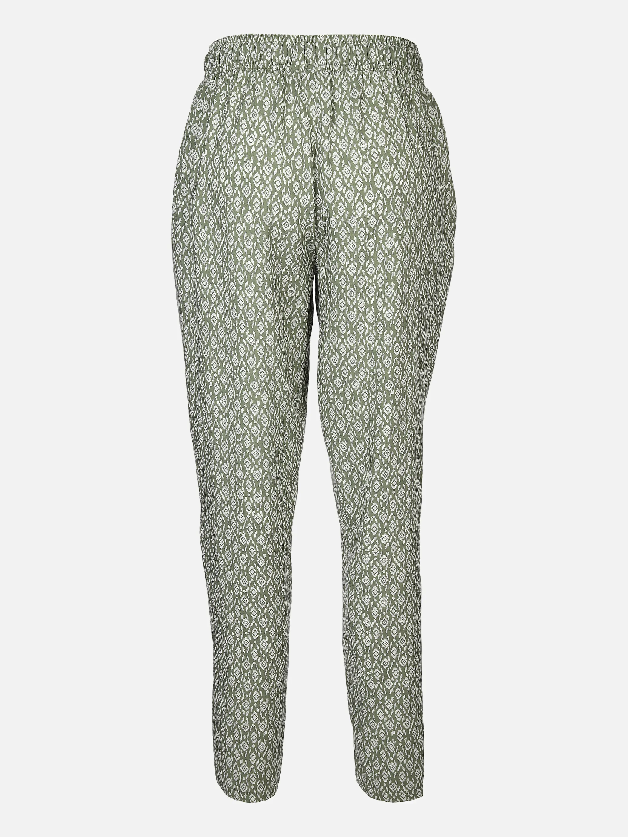 Damen Stoffhose im Alloverprint